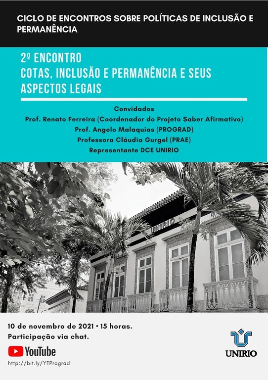 Ciclo de Encontros - atividade 10 de novembro