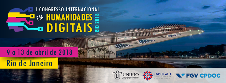 Congresso acontecerá de 9 a 13 de abril de 2018, no Rio de Janeiro (Imagem: Divulgação)