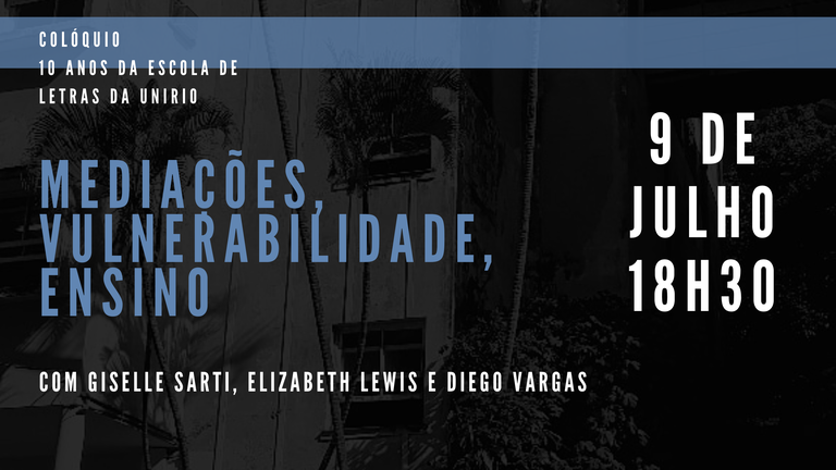Colóquio Letras mesa 9 de julho