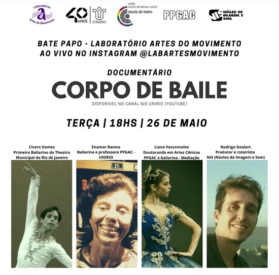 'Corpo de baile' está disponível no canal do NIS no YouTube 