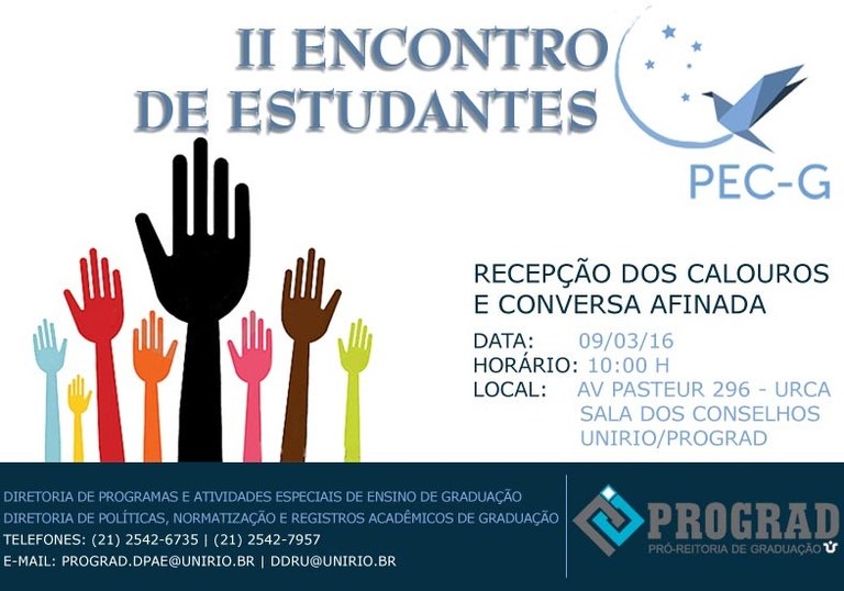 Programa é voltado a estudantes estrangeiros (Imagem: Prograd)