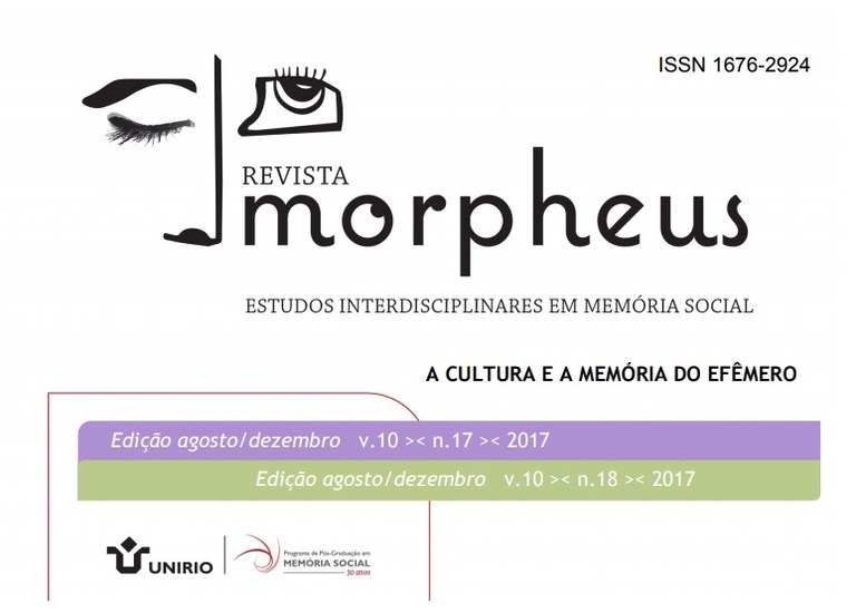 Publicação recebe contribuições sobre temas relacionados ao campo da Memória Social (Imagem: Divulgação)