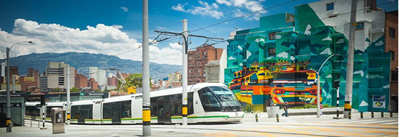 Tranvía em Medellín (Foto: Mees)