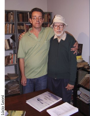 Prof. Carauta e Prof. Lúcio Leoni - 90 anos