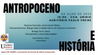 Evento "Antropoceno e História"