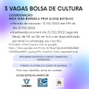 EDITAL DE SELEÇÃO DE BOLSA DE CULTURA E EXTENSÃO - 2022