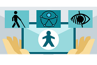 Curso ensina elaborar documentos acessíveis para pessoas com deficiência visual