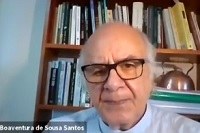Pandemia nos traz muitas lições, aponta professor português Boaventura de Sousa Santos
