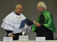 Pesquisador italiano Ernesto Carafoli recebe título de doutor honoris causa da UNIRIO