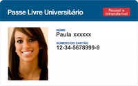 Passe Livre Universitário - Listagem enviada para a RIOCARD