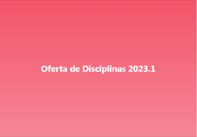 Oferta Disciplinas 2023.1 pdf