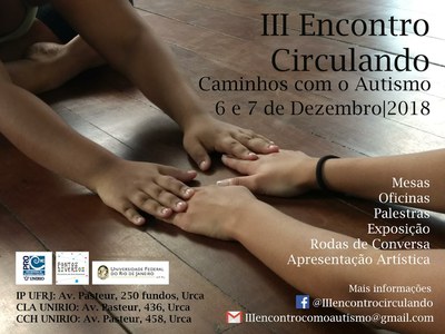 III Encontro Circulando: caminhos com o autismo