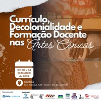 Currículo, Decolonialidade e Formação Docente nas Artes Cênicas 