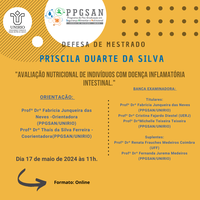 Defesa De Dissertação - Priscila Duarte da Silva 17/05