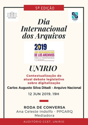 Dia Internacional dos Arquivos  2019