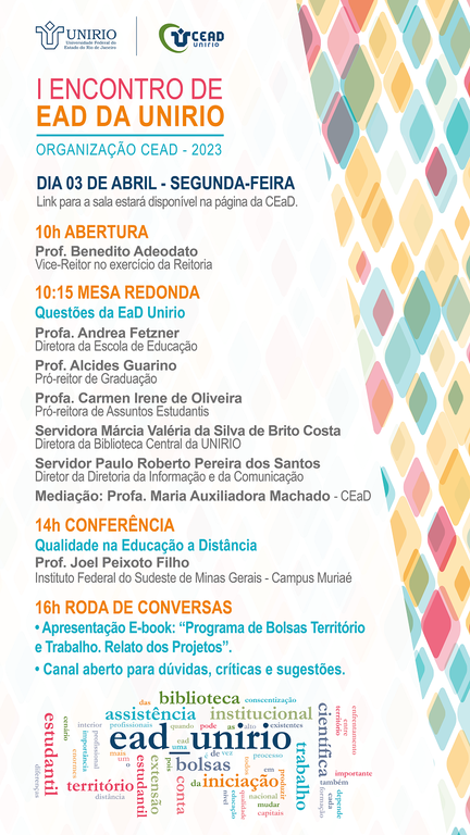 I Encontro EaD UNIRIO