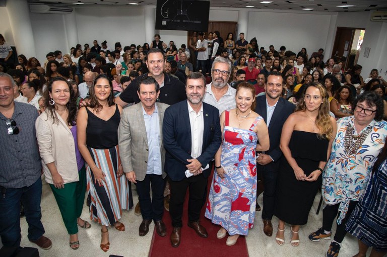 Representantes das instituições que participam do projeto (Foto: Divulgação)