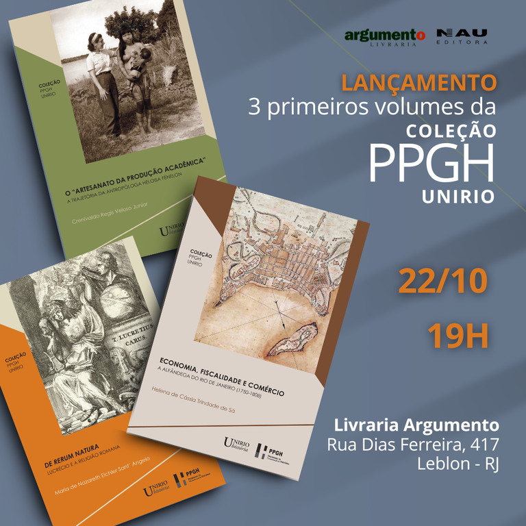 Lançamento da Coleção PPGH