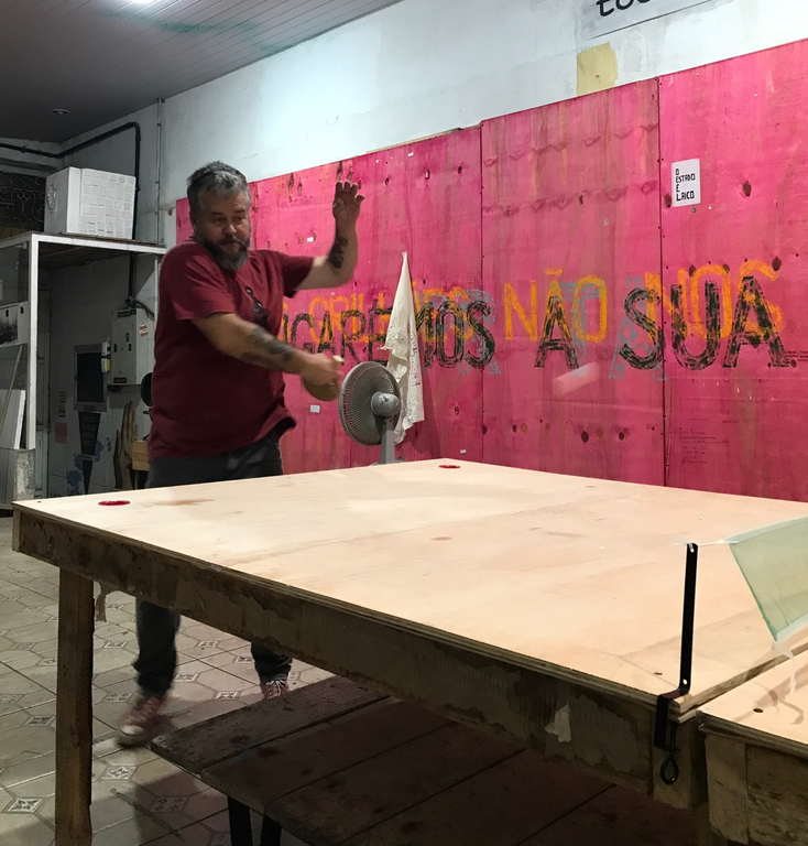 Daniel Murgel joga PingNuca SinuPong