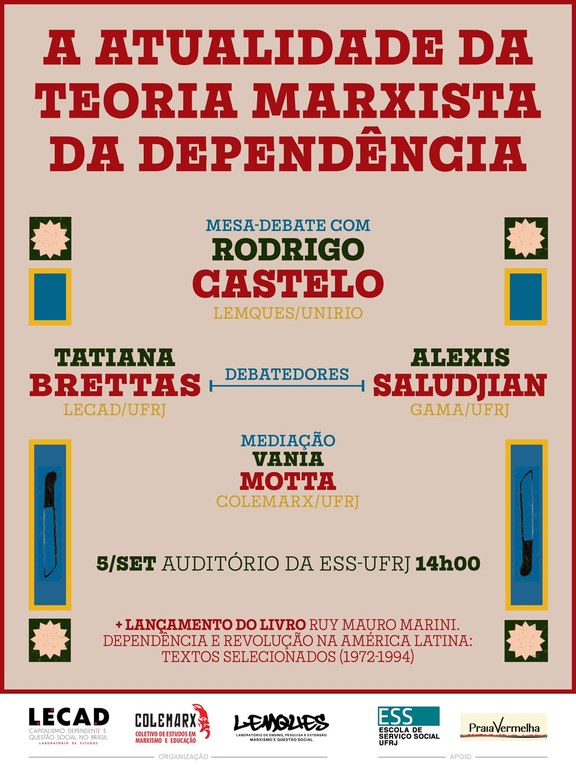 Debate lançamento livro Ruy Mauro Marini