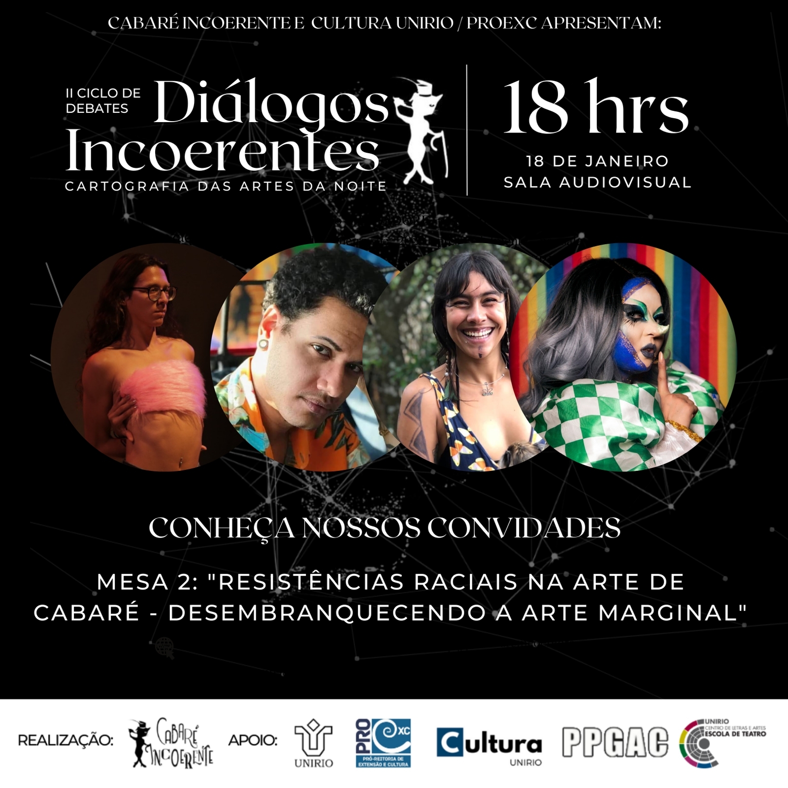 Diálogos Incoerentes - convidados
