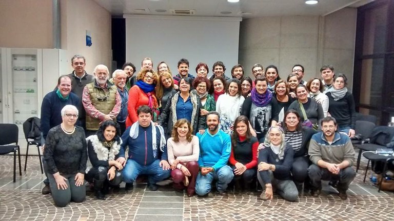 Participantes do Laboratório Ítalo-Brasileiro de Formação, Pesquisa e Práticas em Saúde Coletiva (Foto: CRI)