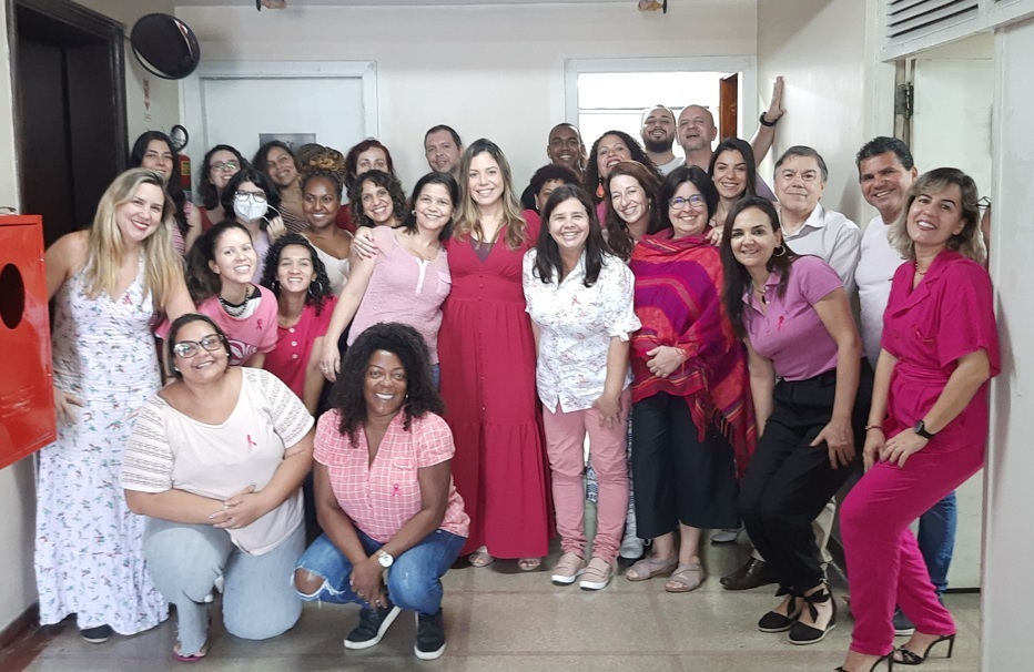 Ação outubro rosa 2022 Progepe