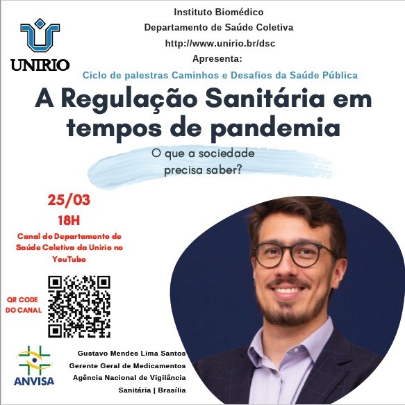 Palestra Regulação Sanitária na Pandemia