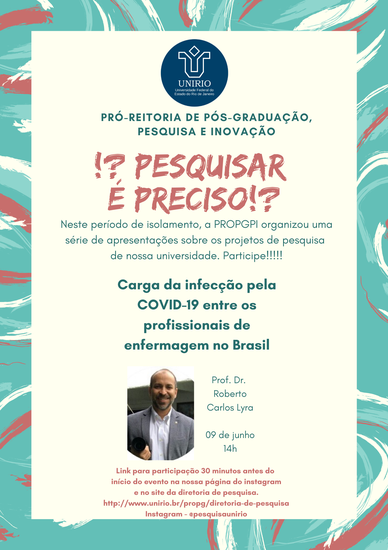 Pesquisar é preciso 9 de junho