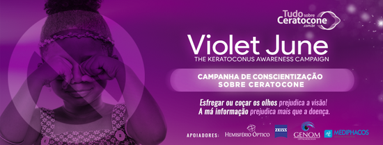 Campanha Violet June (Imagem: Divulgação)