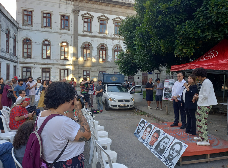 Ato político praça