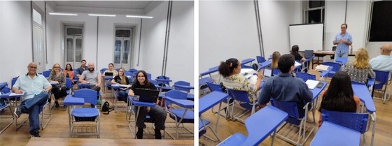 Aula do PPGCP no Casarão