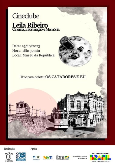 Cartaz Cinclube Leila Ribeiro 25 out 2023