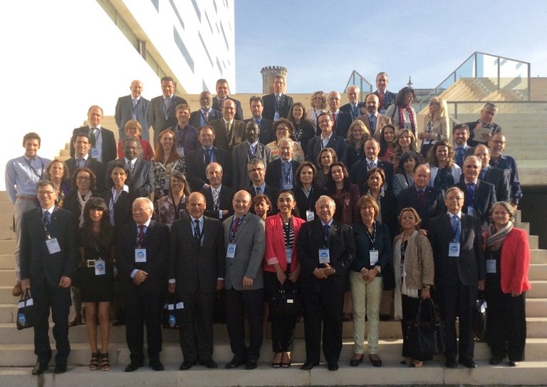 Participantes do 15º Encontro de Reitores do Grupo Tordesillas, realizado de 19 a 21 de outubro (Foto: Arquivo) 