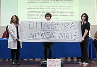 Ato em descomemoração ao golpe de 1964