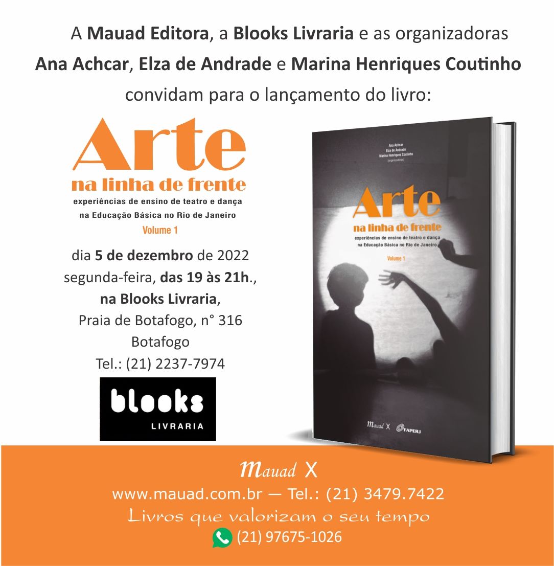 Lancamento do livro Arte na linha de frente