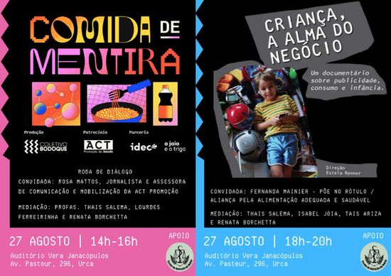 Documentários Semana de Nutrição