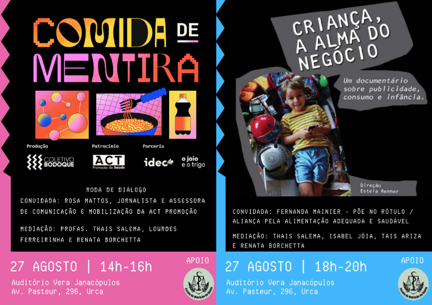 Documentários Semana de Nutrição