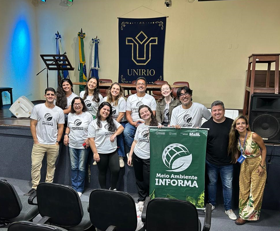 Equipe do projeto Meio Ambiente Informa