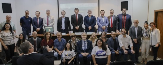 Registro do lançamento oficial do Prêmio Friperj - Faperj - IPP