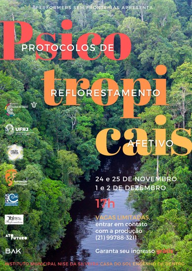 Cartaz do espetáculo 'Psicotropicais'