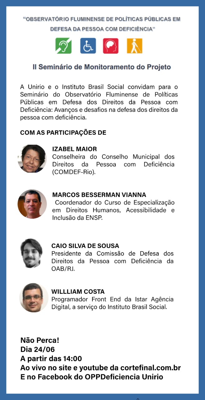 Observatório Fluminense Pessoas com Deficiência
