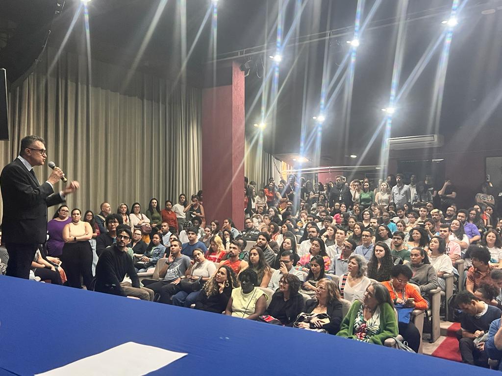 Reitor José da Costa no encerramento da SIA 2023
