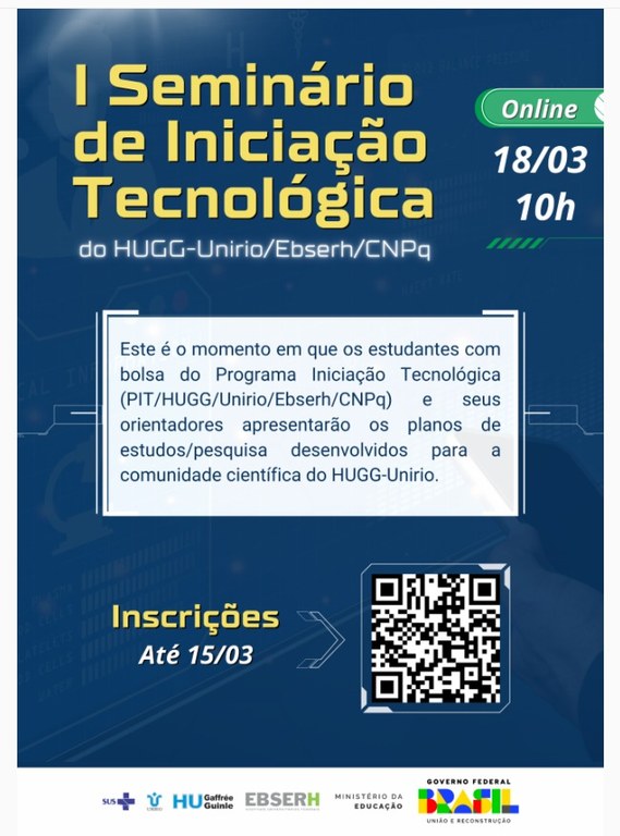I Seminário de Inovação Tecnológica do HUGG