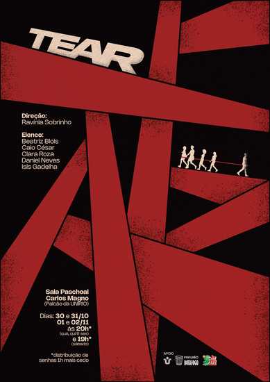 Cartaz peça Tear