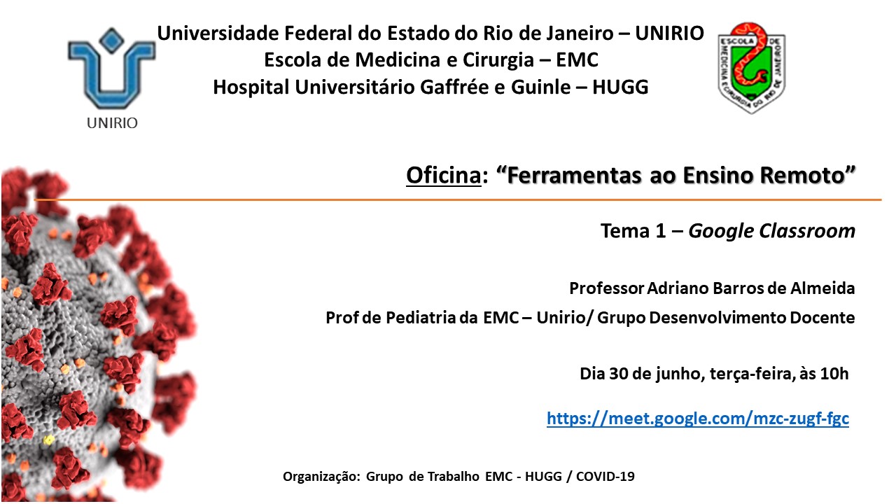Oficina ensino remoto EMC