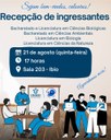Recepção de ingressantes 2025.2
