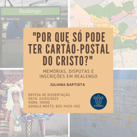 Defesa de Dissertação - Juliana Baptista Pereira