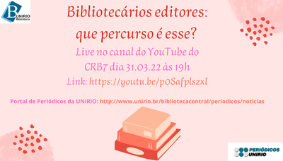 Bibliotecários editores: que percurso é esse?