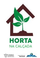 logotipo horta na calçada